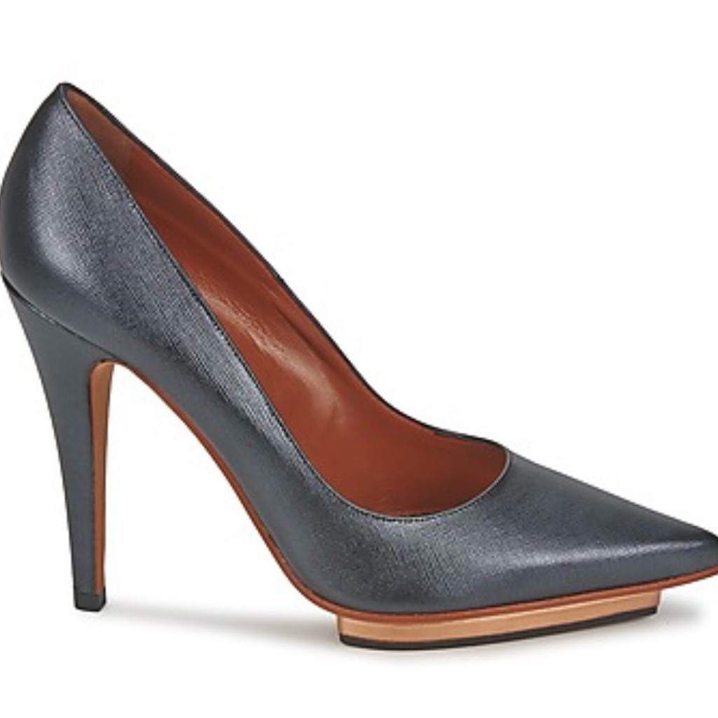 Missoni Navy And Pink Heels